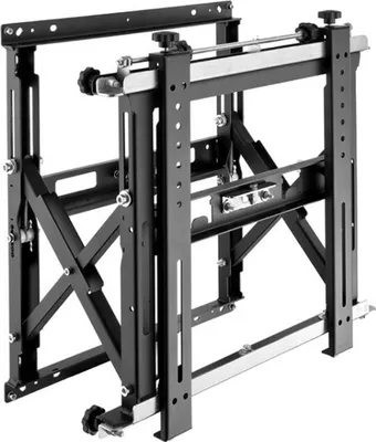 Produktbild von HAGOR VWH-4 Wandhalterung für Flachbildschirm - Schwarz - 1 Unterstützte(r) Display(s)Bildschirmgröße: 165,1 cm (65 Zoll) - max. 85 kg Traglast - 200 x 100, 400 x 400, 200 x 200, 300 x 300