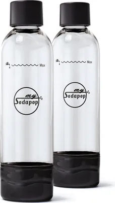 Produktbild von SODAPOP PET-Flaschen 0,85L 2er-Set für Harold, Joy, Sharon Up