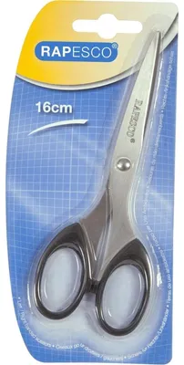 Immagine prodotto di RAPESCO CS6RY0B1 Forbici da ufficio RAPESCO, lunghezza: 160 mm, nero