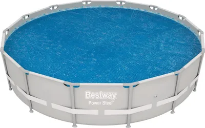 Image de Bestway Bâche Solaire Ø 417 cm - pour piscines Frame Ø 427 cm - piscines Fast Set Ø 457 cm - Ronde - Isolant