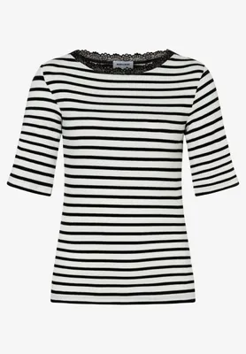 Produktbild von MORE & MORE Shirt with Stripes irregular jerse 38