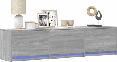 Immagine prodotto di vidaXL: Mobile TV in legno effetto Sonoma grigio
