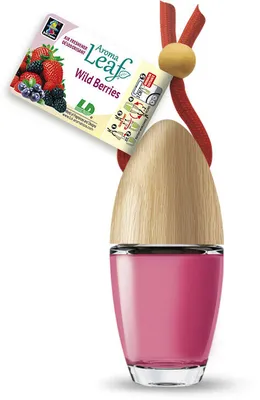 Image de L&D Little Bottle Aroma Leaf Flacon de parfum aux baies des bois