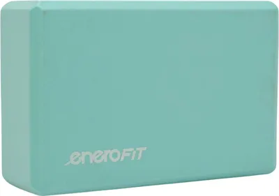 Obrázek produktu pro Yoga Block Mint - Enero Fit - Fitness blok pro jógu, pilates a strečink, lehký a stabilní, protiskluzový, EVA pěna, nosnost až 100 kg