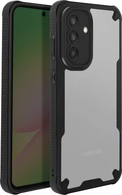 Produktbild von Avizar, Hülle für Samsung Galaxy A56 Verstärkte Ecken, Schwarz transparent