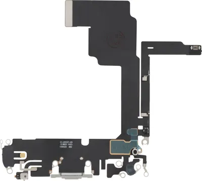 Image de Clappio, prise de charge pour iPhone 15 Pro, port USB-C + microphone, blanc