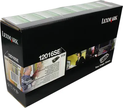 Produktbild von Lexmark Toner 12016SE schwarz
