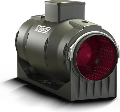 Produktbild von Schallgedämmter Rohrventilator mit Nachlauf Lineo 150 Quiet T Luftleistung bis 510 m³/h