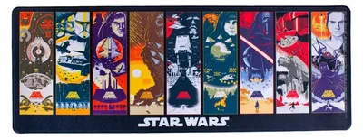 Produktbild von Star Wars Gaming-Schreibtischmatte, große Größe, strapazierfähiges Material
