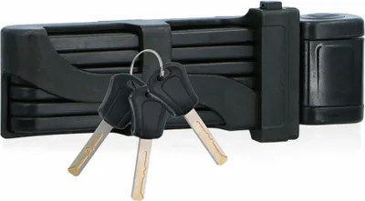 Image de Cadenas Pliant Dunlop 85cm Sécurité Vélo Pliable Compacte - Dunlop