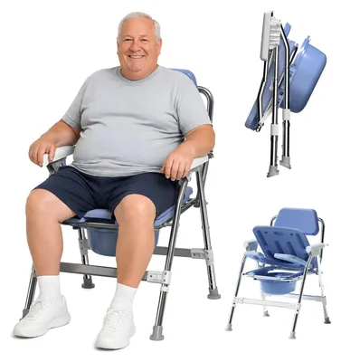 Produktbild von Ergonomischer Toilettenstuhl 4-in-1 für Senioren