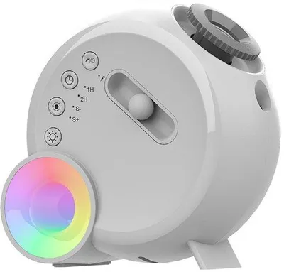 Productafbeelding van Sterrenprojector met dynamische weereffecten, Bluetooth-luidspreker, nachtlampfunctie en witte ruis