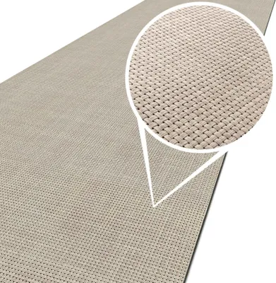 Produktbild von Outdoorläufer Teppich Läufermatte TATAMI Creme Rattan Robust Breite 50cm Länge 140cm