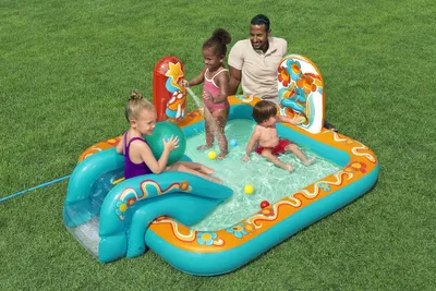Produktbild von Wasserspielcenter Retro-Welt 193 x 152 x 74 cm