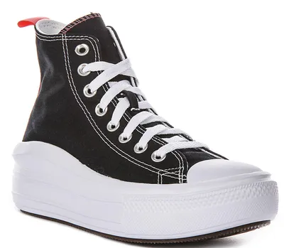 Produktbild von Converse Chuck Taylor 271716C All Star Move Hi In Black For Juniors – 5.5 UK - 38.5 EU - 6 US / Black