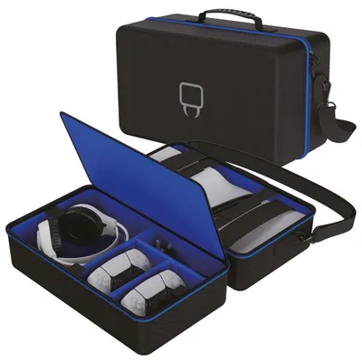 Image de Omgoods - Étui de protection pour console PS5 avec espace pour les accessoires