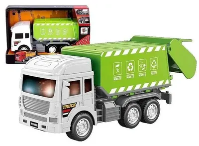 Obrázek produktu pro Popelářské auto se světly a zvuky – ADAR