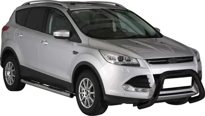 Obrázek produktu pro Ochranná lišta předního nárazníku pro Ford Kuga 2013-2016 ø76mm ocelová černá Ochrana
