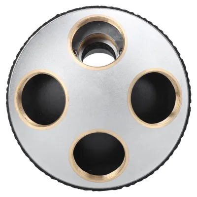 Produktbild von Mikroskop-4-Loch-Adapter, Objektivrevolver, Konverter mit RMS-Schnittstelle