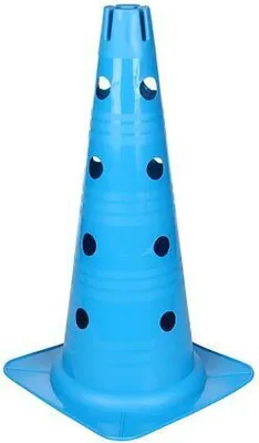 Immagine prodotto di Cono Merco Vario con fori blu da 46 cm confezione da 1 pz
