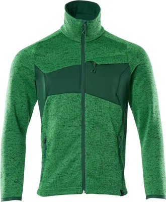 Produktbild von Mascot ACCELERATE Strickpullover mit Reißverschluss Gr. M grasgrün/grün