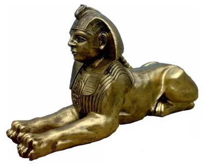 Obrázek produktu pro Socha sfingy z plastu, egyptské sochy, figurka, sochy, výška 40 cm