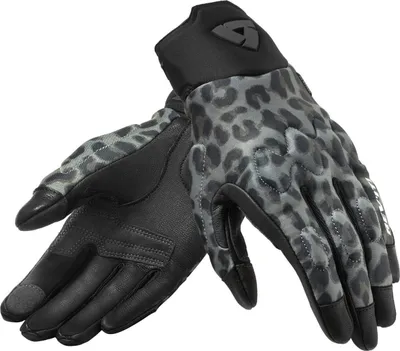 Image de Gants de moto Revit Spectrum pour femmes, gris/noir, XS