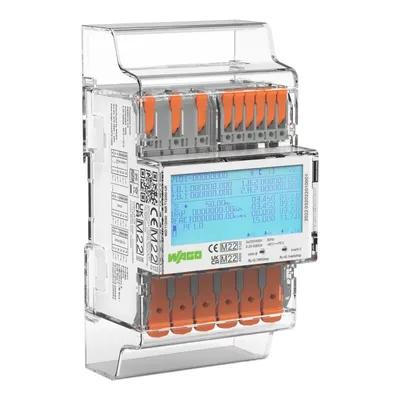 Produktbild von WAGO 879-3000 Energiezähler (MID),für Direktanschluss,65A