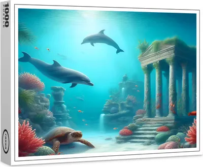 Produktbild von raxxa Premium-Puzzle "Paradies #5", 1000 Teile