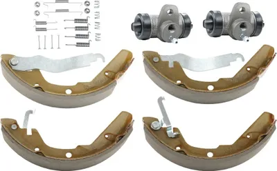 Produktbild von RIDEX Bremsensatz Trommelbremse Hinten für VW TRANSPORTER III Bus 3859B0030