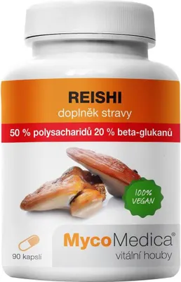 Obrázok produktu pre Mycomedica Reishi 50% 90 kapsúl