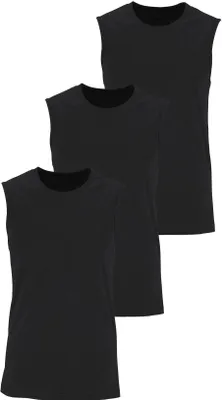 Produktbild von H.I.S. Muscleshirt , Unterziehshirt, Unterhemd für Herren schwarz Größe 6