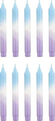 Produktbild von BUTLERS Stabkerze DIP-DYE 10er-Set