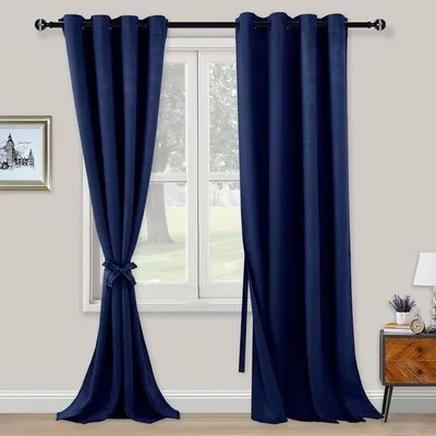 Zdjęcie produktu dla Zasłona 100% poliester 140 x 260 cm, ciemna