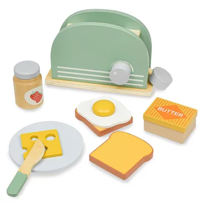 Produktbild von Holz-Toastersatz zum Spielen für Kinder