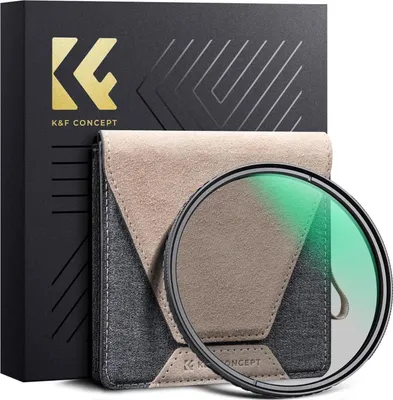 Zdjęcie produktu dla filtr polaryzacyjny HD Slim 52 mm - okrągły filtr CPL - szkło optyczne - mosiężna ramka - Nano-Xcel Pro