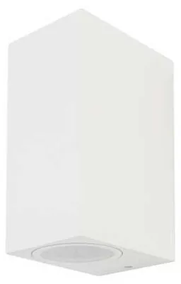 Immagine prodotto di V-TAC VT-7652 Portalampada wall light quadrato alluminio bianco 2xGU10 – SKU 7541