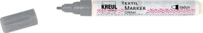 Produktbild von KREUL Textil Marker Glitter medium Silber