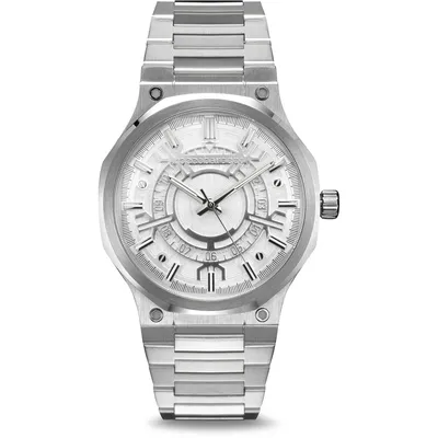 Produktbild von Nur Zeit Trendy RoccoBarocco Silber Kollektion Hypnotic - mann