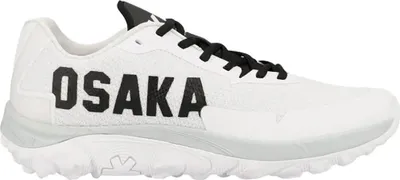 Imagen del producto de Zapatillas de hockey sobre hierba Osaka Kai Mk1 Pro Tour, color blanco, talla EU 40 1/2. Color: blanco, talla: EU 40 1/2