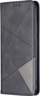 Produktbild von Mobigear Rhombus Slim  Xiaomi Redmi Note 11T Hülle Klapphülle - Schwarz