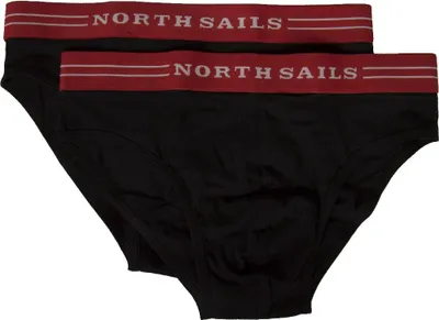 Immagine prodotto di Confezione 2 slip bipack mutanda uomo elastico a vista underwear NORTH SAILS articolo NS01USP03 BIPACK, I 52 - F5 - USA L - INT XL, Cotone 95%,Spandex 5%