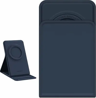 Produktbild von SnapBase Magnethalter für faltbaren MagSafe Handyhalter kompatibel mit iPhone MagSafe Blau