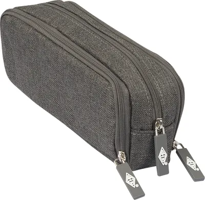 Produktbild von WEDO Schlamper-Etui College Polyester grau