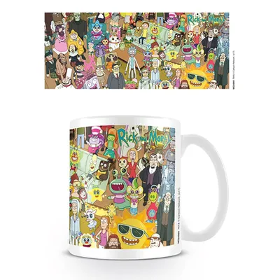 Produktbild von Rick and Morty Tasse Characters