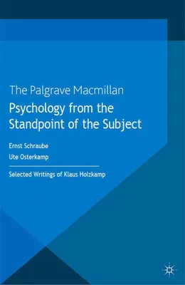 Produktbild von Psychology from the Standpoint of the Subject