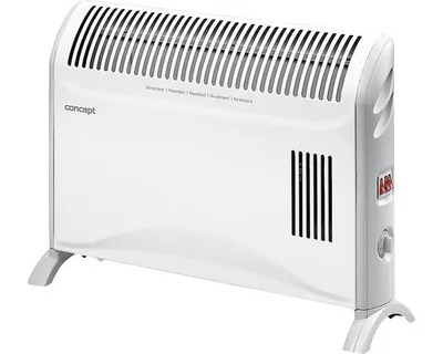 Obrázek produktu pro Concept KS-3007, Radiátor, Podlaha, Bílá, Knoflíky, Otočné, 2000 W, 800 W