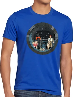 Produktbild von style3 Future Crew Herren T-Shirt anime raumschiff captain