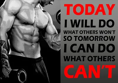 Motivationsposter „Heute werde ich…“ – 30,48 x 20,32 cm