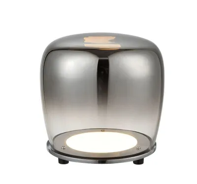 Obrázok produktu pre Stolná dizajnová LED lampa BERLOZ - 6,6 W, 3000K (teplá biela), čierna